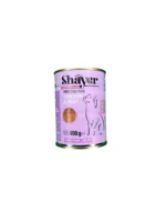 کنسرو سگ شایر طعم مرغ و گوشت قرمز - غذای ارگانیک و پروتئینی برای سگ‌ها، مناسب برای حساسیت‌های غذایی