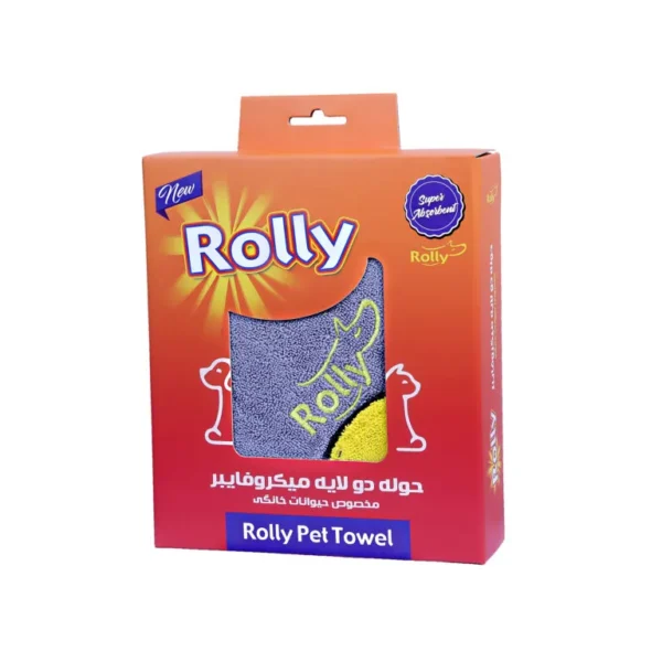 حوله دو لایه رولی میکروفایبر برند Rolly