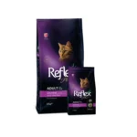 غذای خشک گربه بالغ طعم مرغ فله ای رفلکس پلاس گورمت